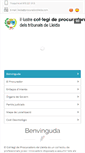 Mobile Screenshot of procuradorslleida.com